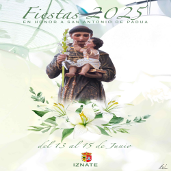 Iznate  Fiestas San Antonio de Padua del 13 al 15 junio 2025