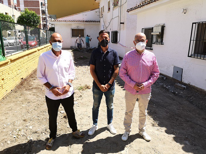 Comienzan las obras de ampliación del patio del colegio Custodio Puga
