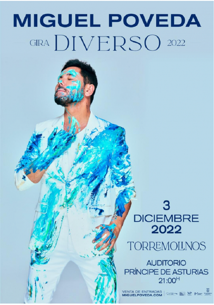 Miguel Poveda actuará en diciembre en el auditorio de Torremolinos