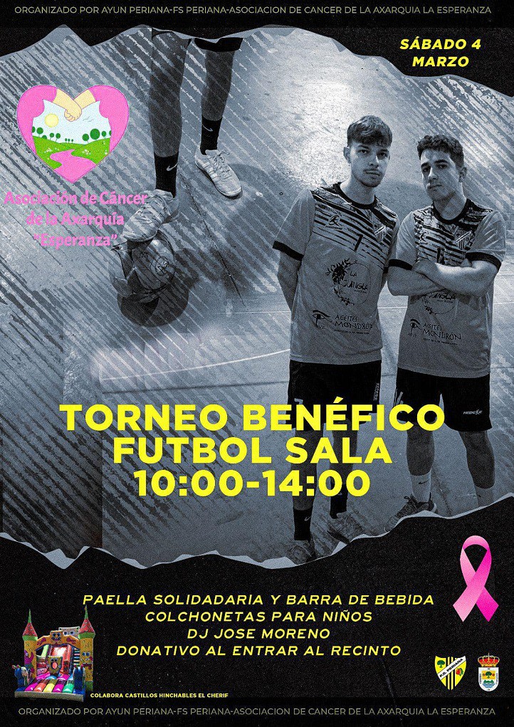 Periana acoge el torneo benéfico Futbol Sala – Asociación Esperanza