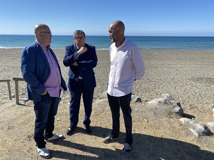 Comienzan las obras de la Senda Litoral entre Chilches y Benajarafe