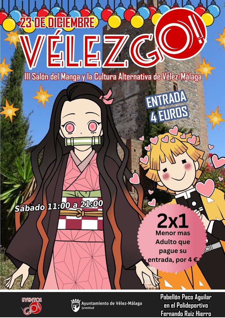Llega ‘Vélez GO!’, la III edición del Salón del Manga y la Cultura Alternativa