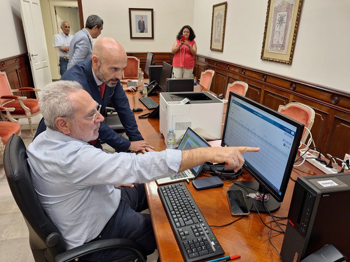 El proceso de elecciones europeas se inicia con normalidad en Málaga