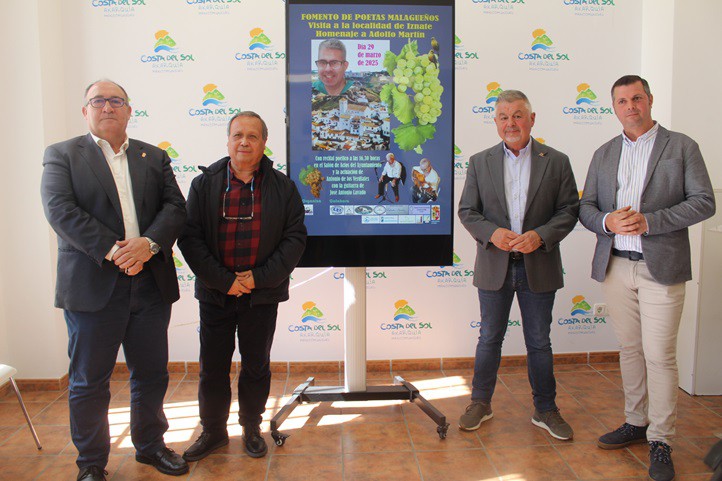 Iznate acoge este sábado el recital poético homenaje a Adolfo Martín 