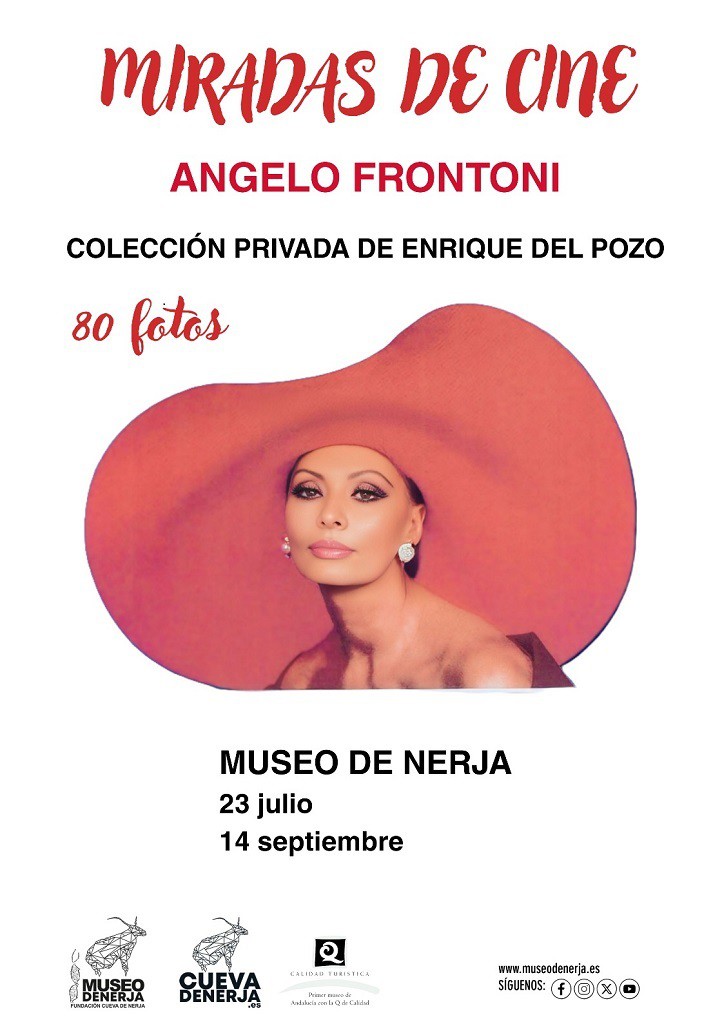 “Miradas de cine”, del fotógrafo AngeloFronton llega al Museo de Nerja
