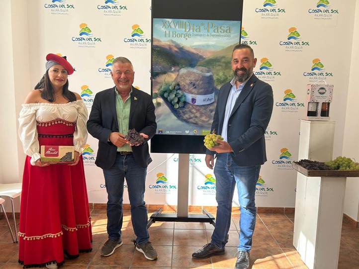 El Borge celebra este domingo la XXVIII edición del Día de la Pasa