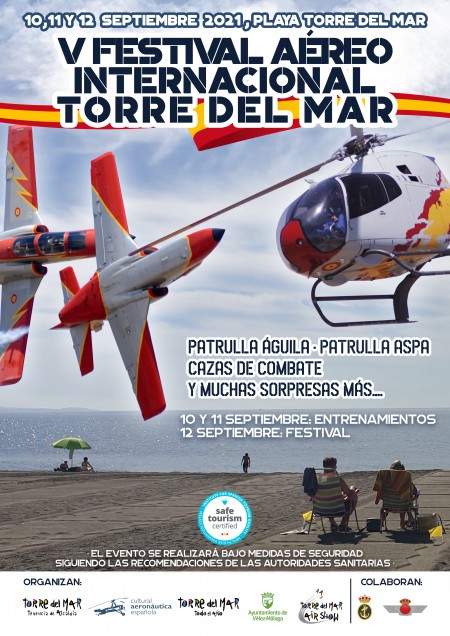 El Festival Aéreo de Torre del Mar se celebrará el 12 de septiembre 