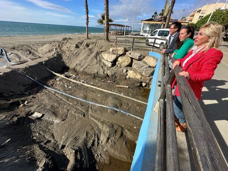 La oposición denuncia posibles vertidos al mar durante una obra en un arroyo 